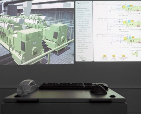 full mission engine room simulator