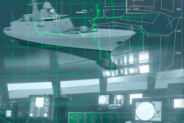 simulator kapal perang